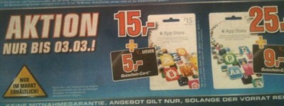 iTunes Saturn Guthaben iTunes Saturn Guthaben