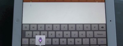 iPad Diktierfunktion