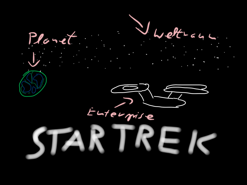 Star Trek Zeichnung