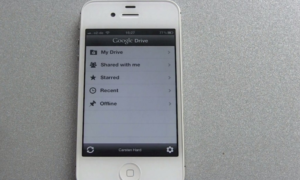 Google Drive iOS