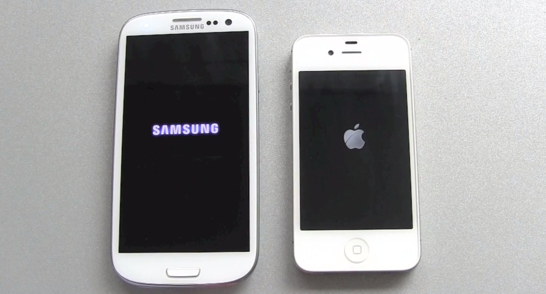 Samsung Galaxy S3 vs iPhone 4S Bootrennen – Technikfaultier