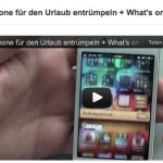 iPhone für den Urlaub entrümpeln