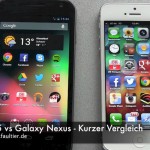 Apple iPhone 5 vs Samsung Galaxy Nexus