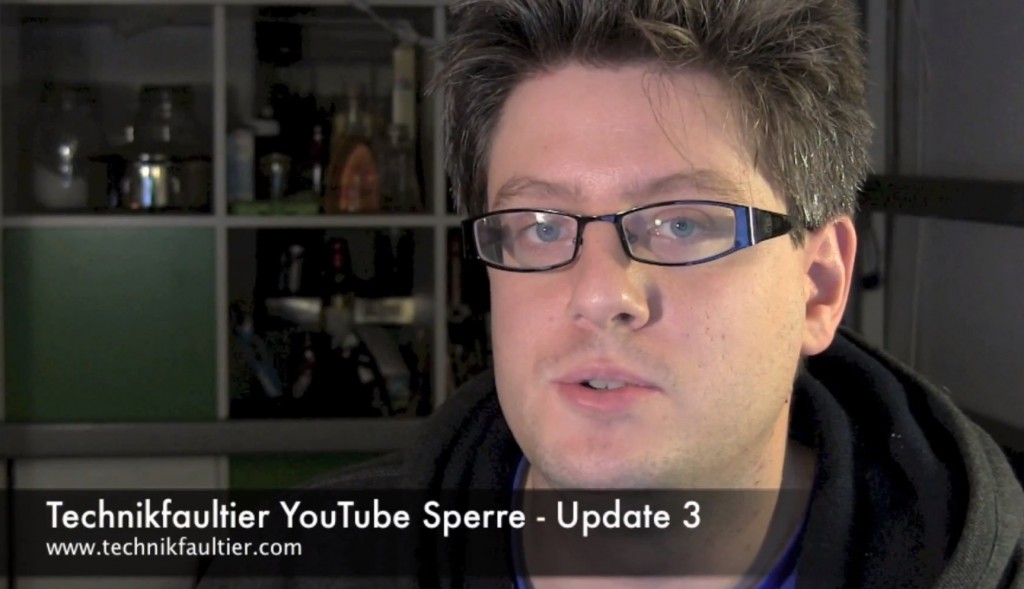 YouTube Sperre Update 3