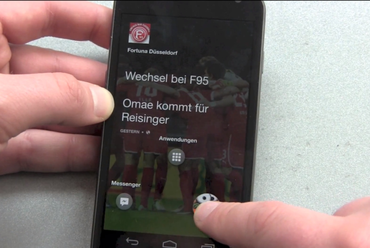Facebook Home Samsung Galaxy Nexus - erster Eindruck